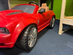 Big wheels battery operated Mustang power wheel
