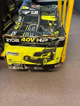 Ryobi 40 VHP brushless push lawnmower