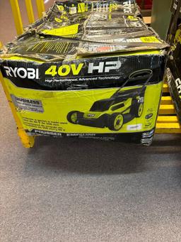 Ryobi 40 VHP brushless push lawnmower