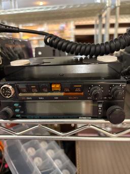 Shelf of CB radios