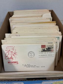 Many first day covers, interesting themes