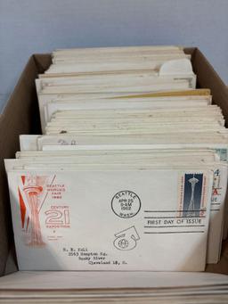Many first day covers, interesting themes