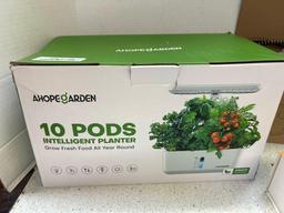 10 pods intelligent planter, dash cam