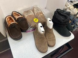 comfy slippers and shoes