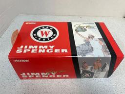 Jimmy Spencer NASCAR stock car 1/24 scale inbox