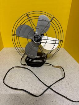 Art deco BERSTED zero oscillating electric fan