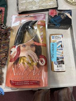 Mixed lot includes kitchen items, perfume bottle, etc