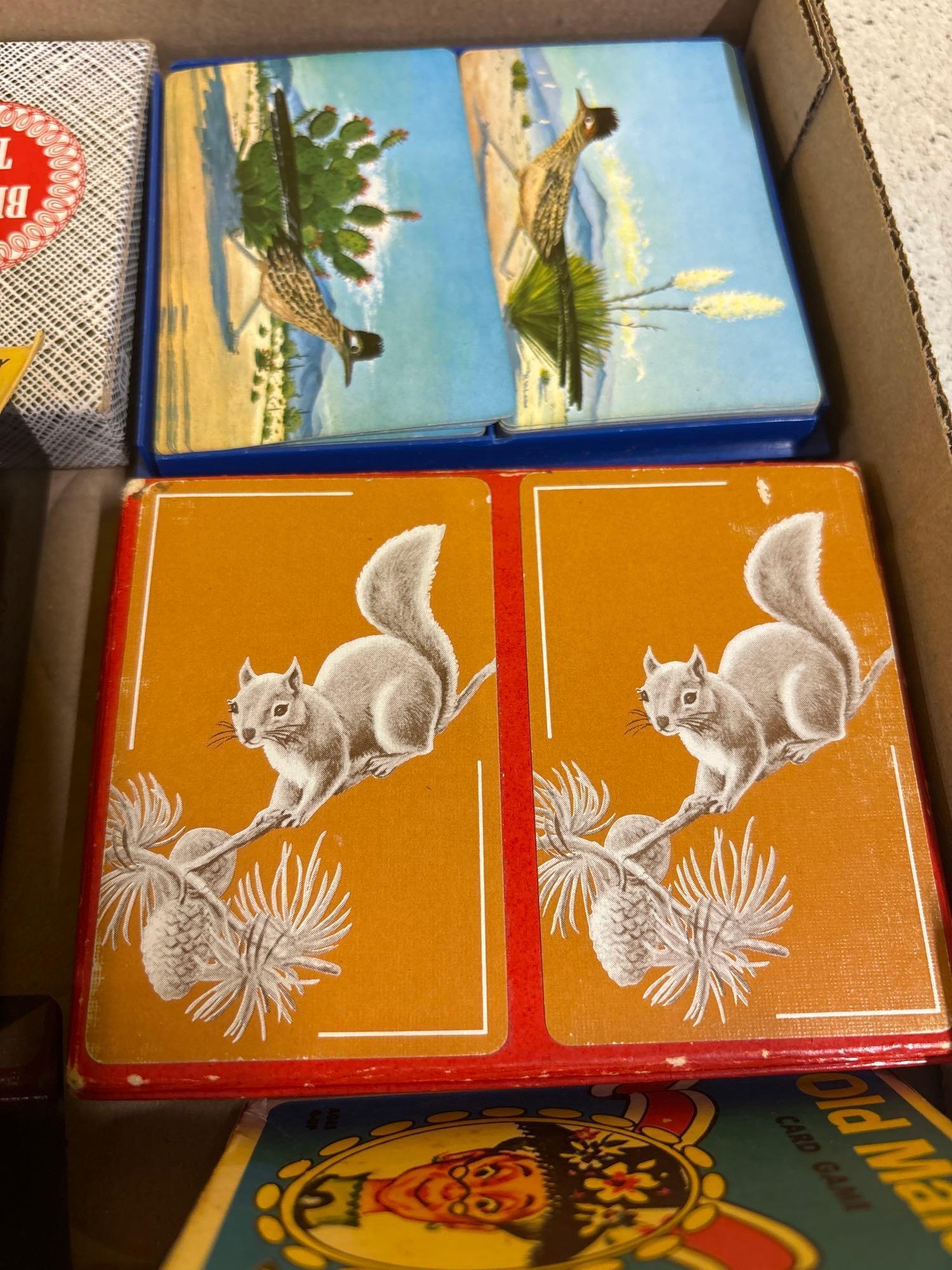 Vintage playing cards