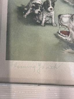 Louis Icart print flaming youth