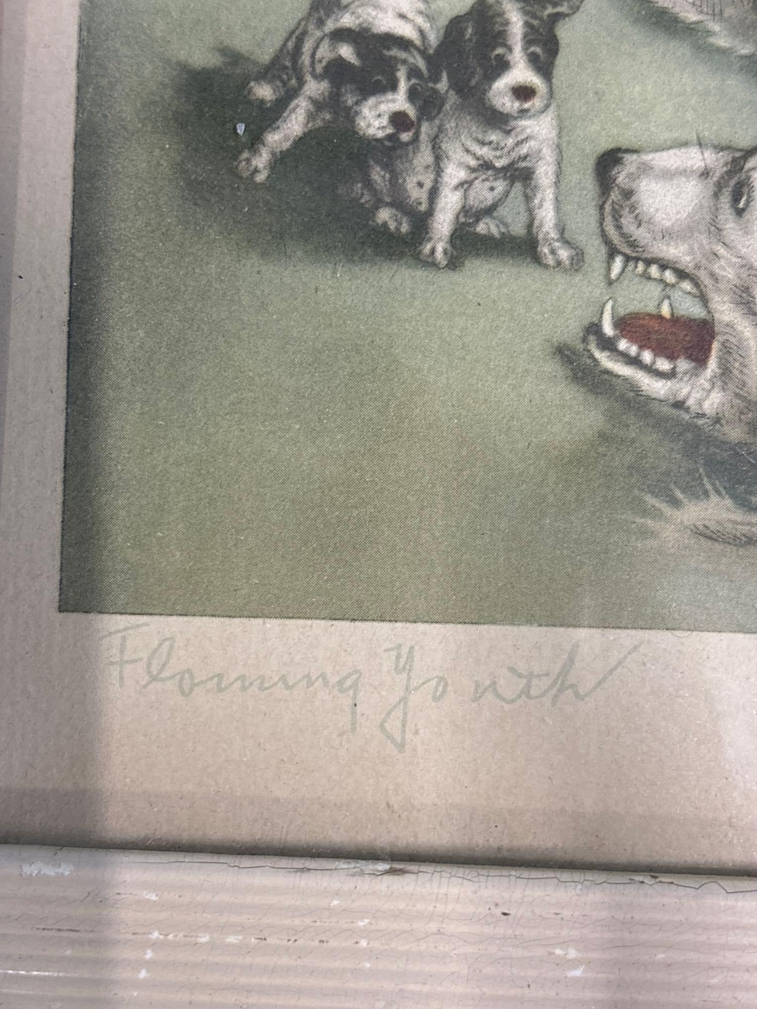 Louis Icart print flaming youth