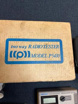 Kenwood transceivers, Keithly, meters, etc.