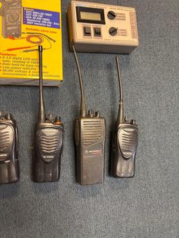 Kenwood transceivers, Keithly, meters, etc.