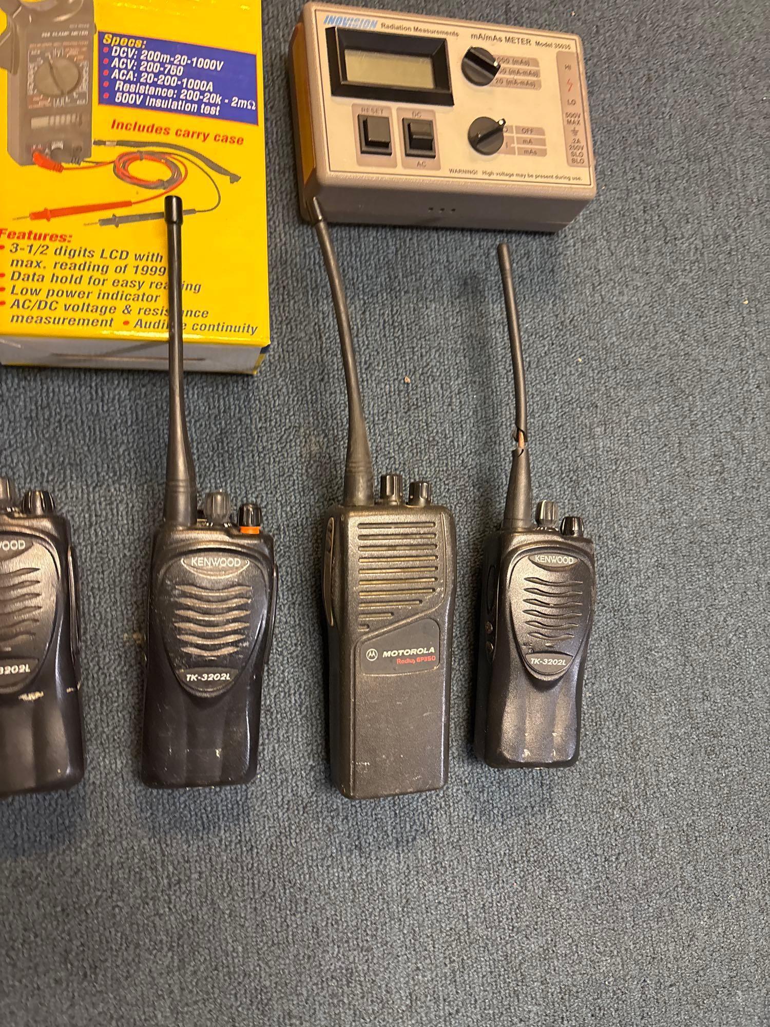 Kenwood transceivers, Keithly, meters, etc.