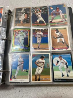Cleveland Indians baseball card collection