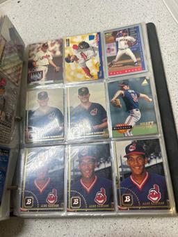 Cleveland Indians baseball card collection