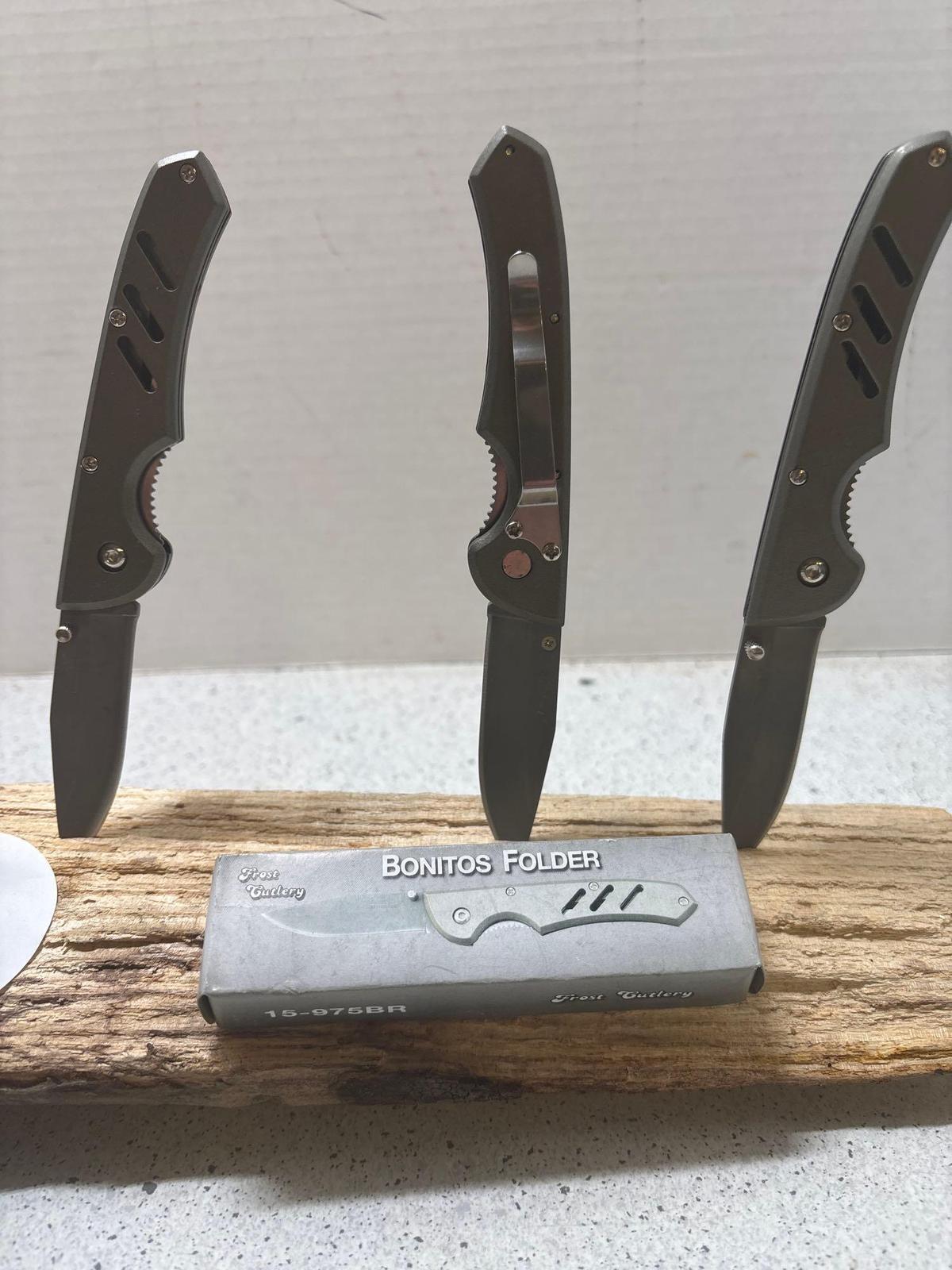 BONITOS folder new knives