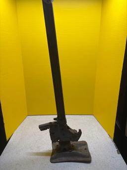 Vintage automobile bumper jack
