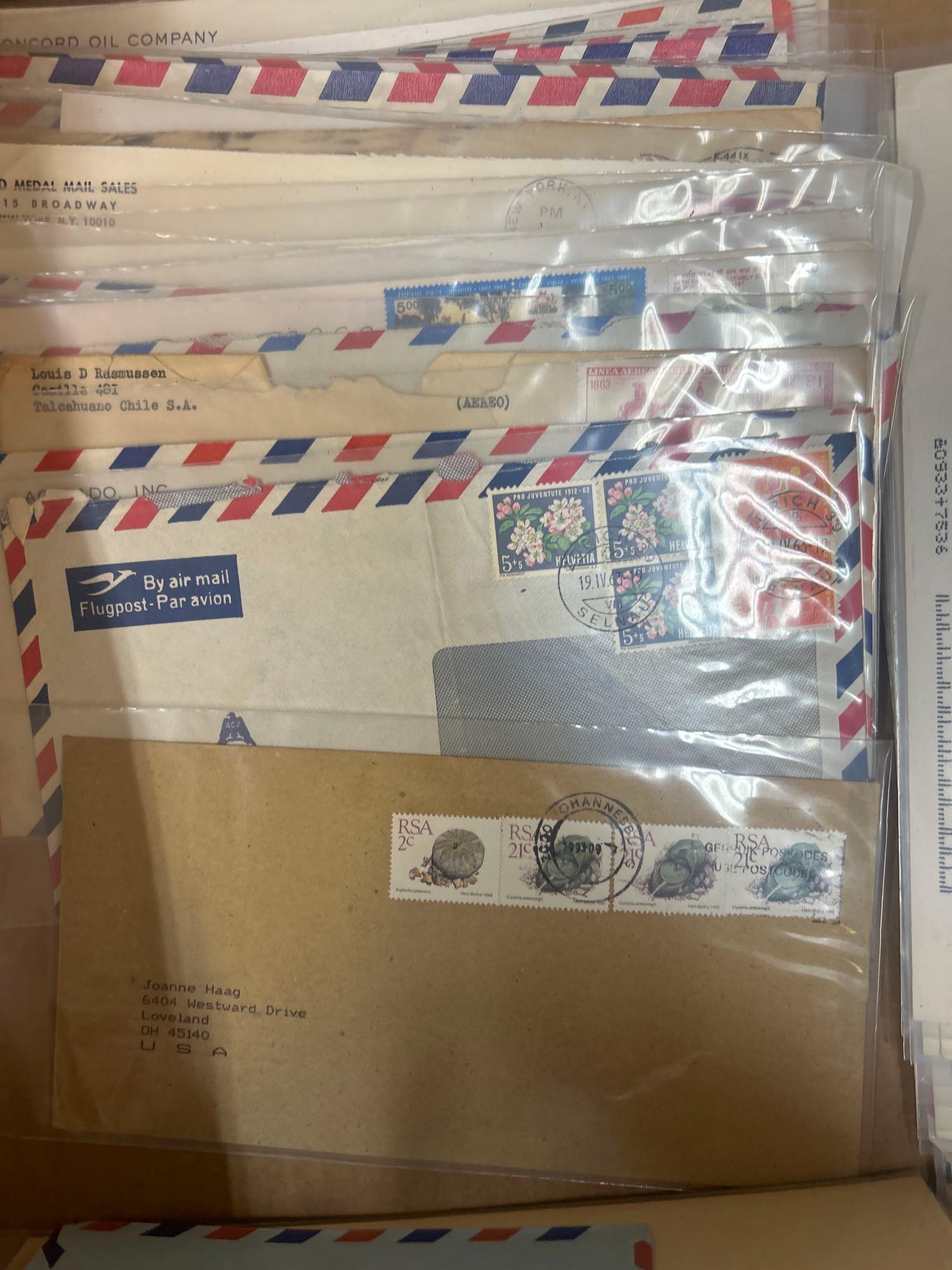 stamped envelopes