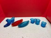Six Fenton pieces