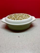 Pyrex Verde Olive green casserole dish