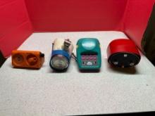 Bicycle lights, radios, horns, etc.