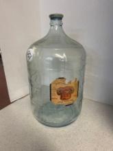 sand rock mineral water 5 gallon glass jug
