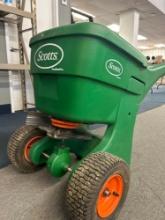 prototype of scotts precision pro lawn fertilizer, spreader