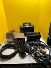 Two Motorola radio control units, etc.
