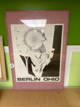 Berlin, Ohio framed art