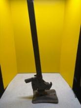 Vintage automobile bumper jack