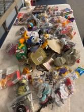 Dairy Queen toys, Johnny, lightning McDonalds toys, etc.