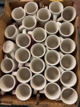 Extra large quantity of buffalo China, coffee mugs