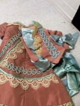 Vintage antique doll or baby clothes