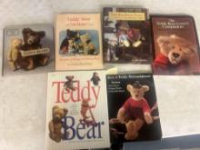 6 books on teddy bears