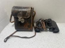Carl zeiss Jena 8 x 30 deltrintem German binoculars in case