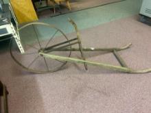 antique garden plow