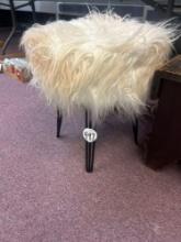 fuzzy stool