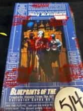 Sealed collector cards, blueprint of the future