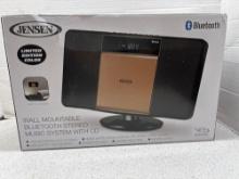 JENSEN wall mountable Bluetooth stereo