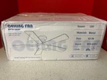ceiling fan with light in box