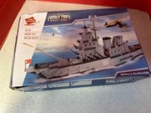 tactical espionage action military battleship building toy