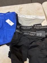 New mens underwear Calvin Klein large seven piece set, etc.