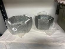 hexagonal planter set
