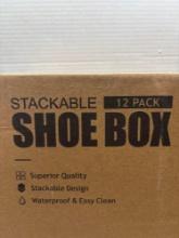 stackable shoebox brand new