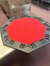 portable table top poker top