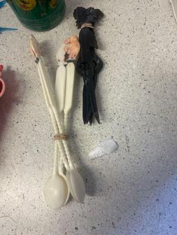 swizzle sticks, etc.