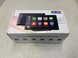 9 inch portable CarPlay monitor