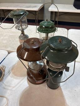 vintage gas lanterns