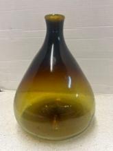 vintage blown glass bottle