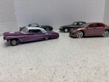 Diecast and plastic automobile